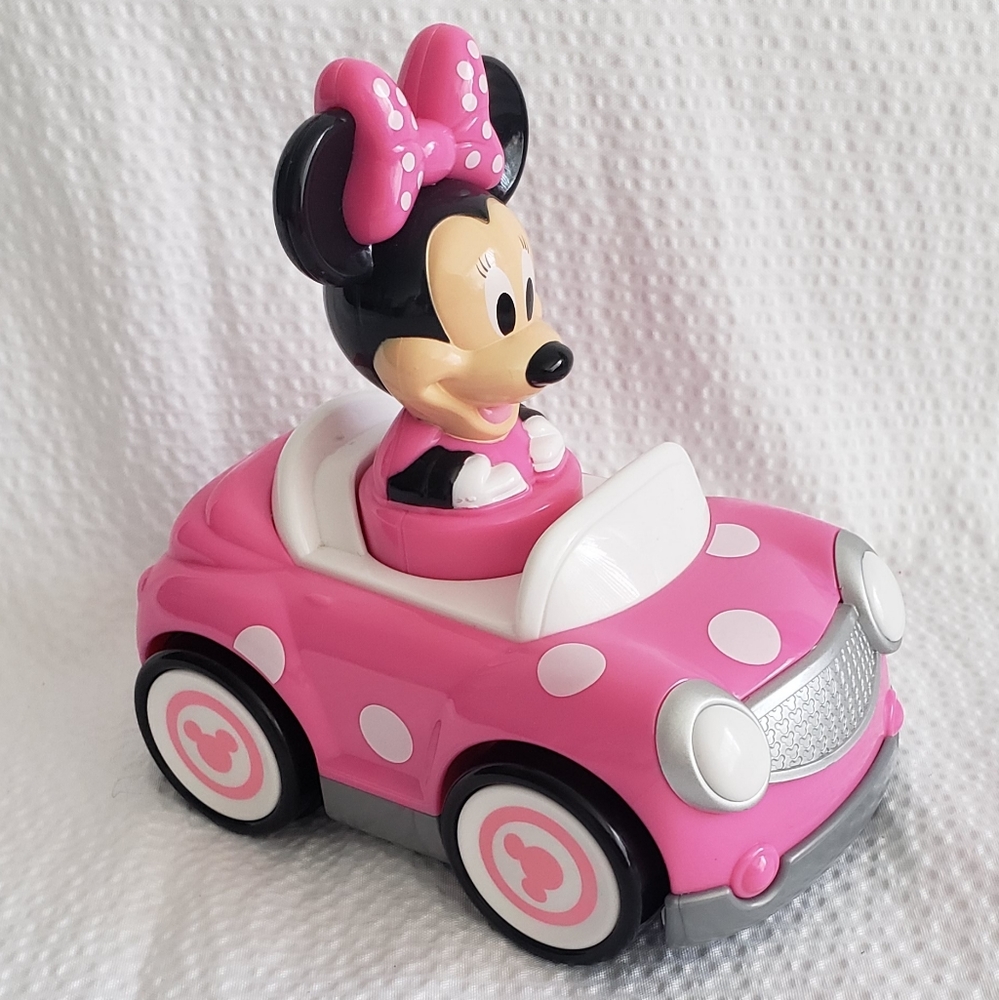 Disney Minnie Mouse Push and Go Racer Car